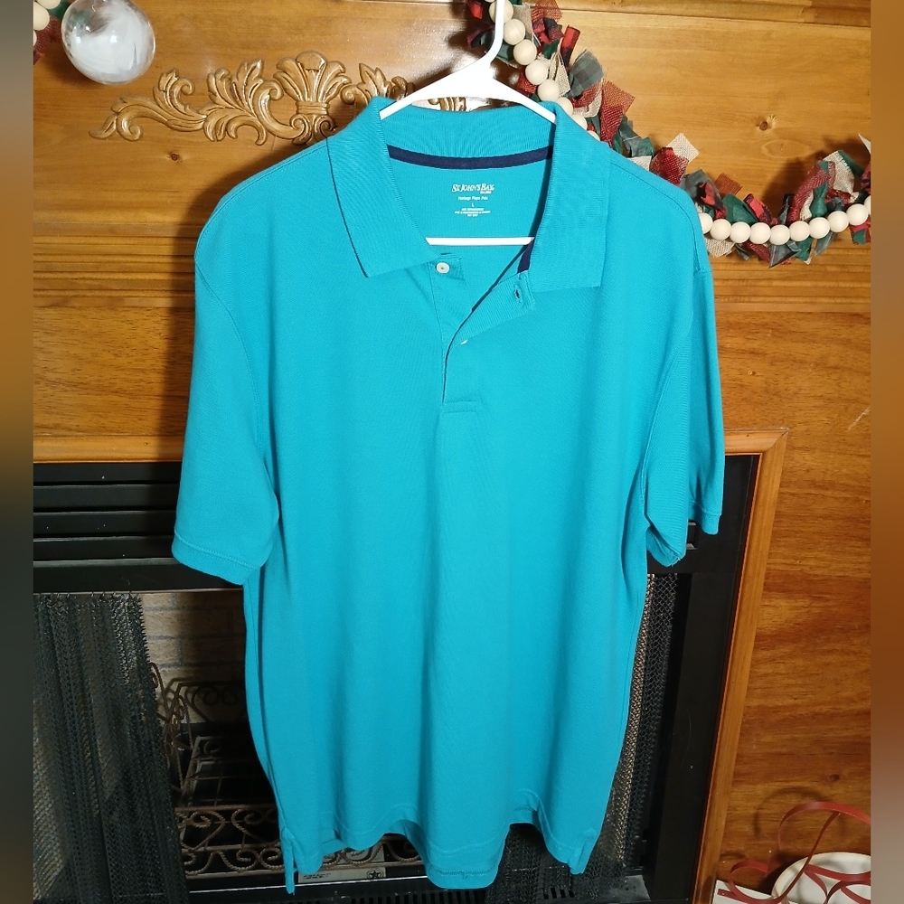 St.John's Bay Heritage Pique Polo Shirt